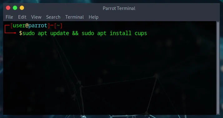 Install Cups