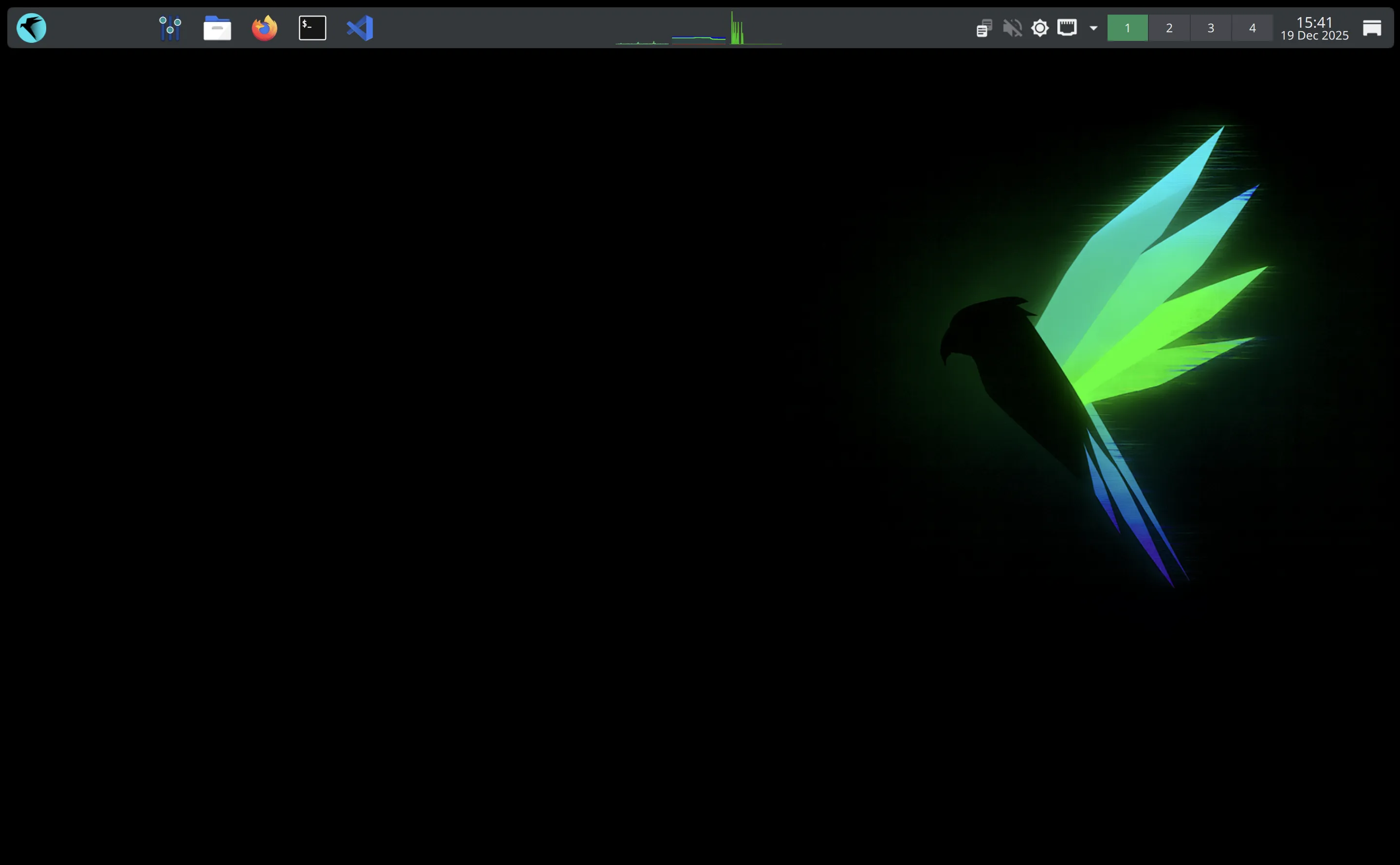 Parrot Security 7.0 desktop running KDE Plasma